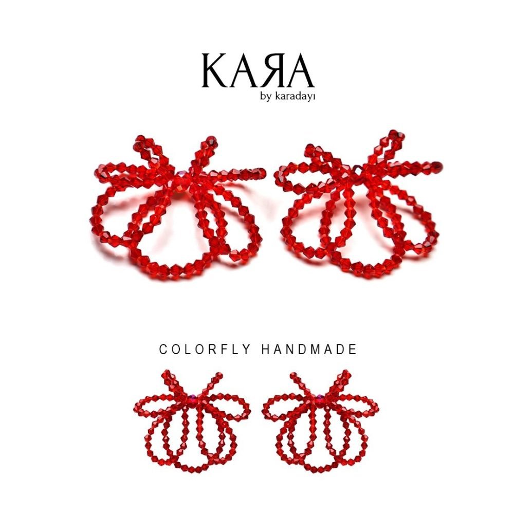 milano kara küpe