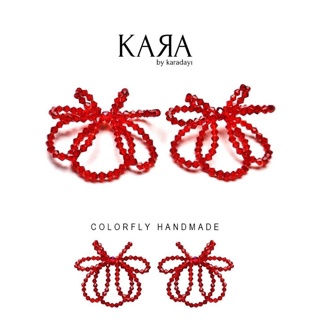 milano kara küpe