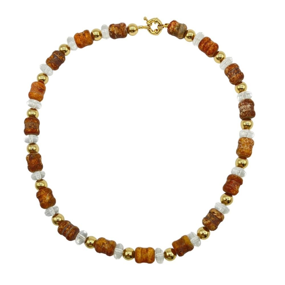 kara tibet rondela kolye