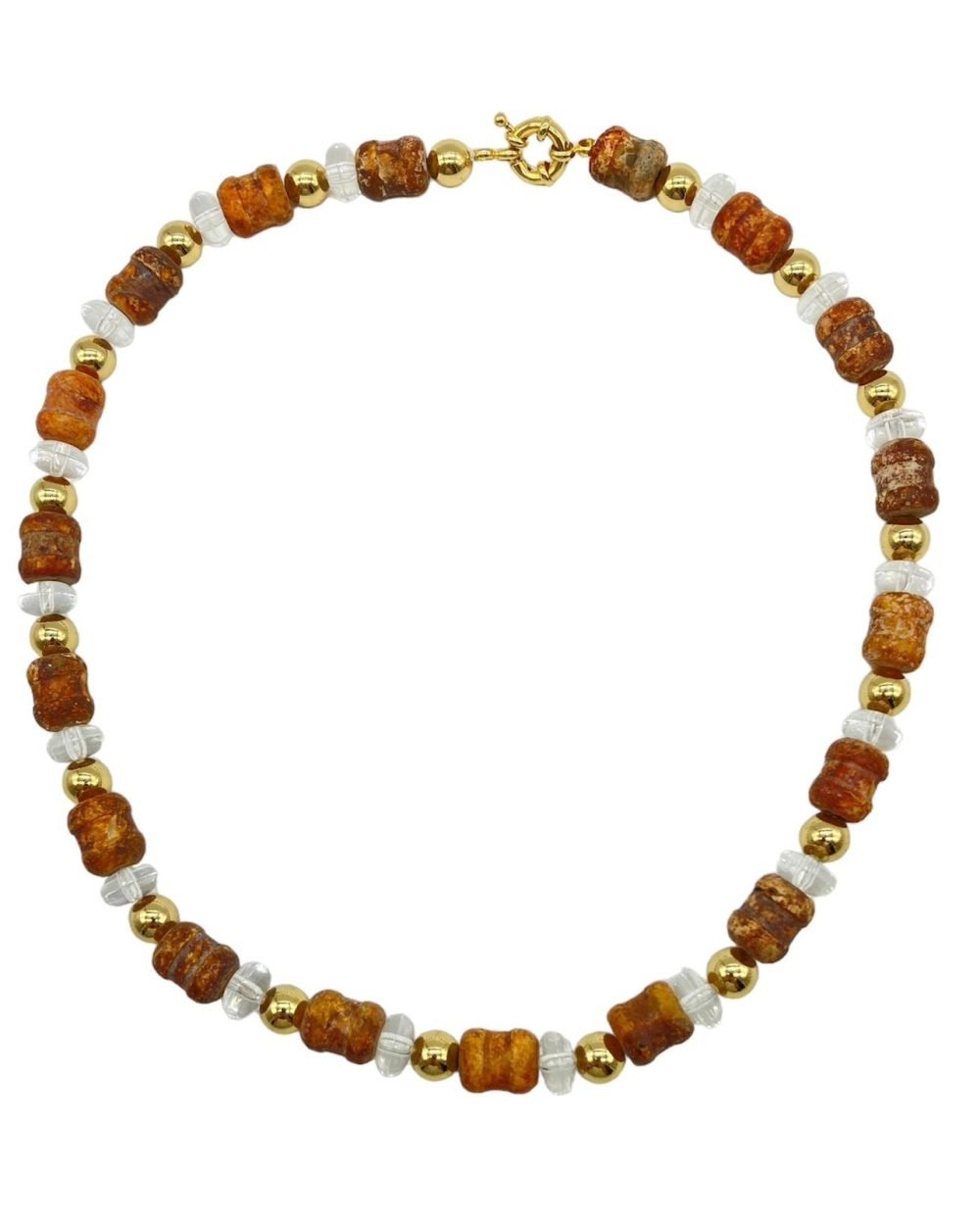 kara tibet rondela kolye