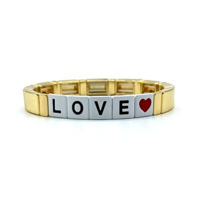 Altın Love Bileklik